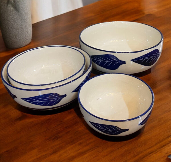 Blue Bay Serving Bowl Set of 4