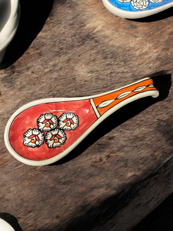Floral Spoon Rest - Image 2