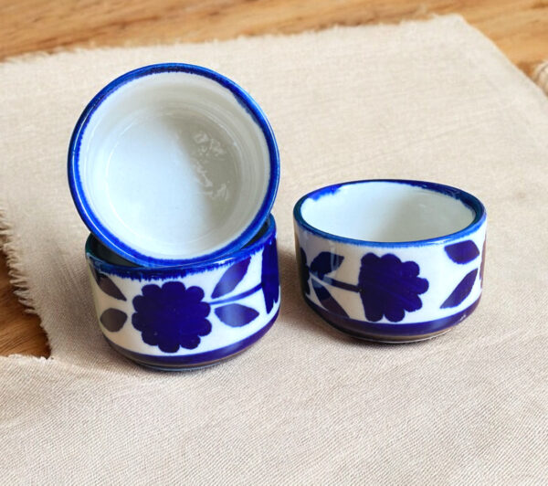Ethnic Floral Dip Bowl | Set of 4 - Image 2