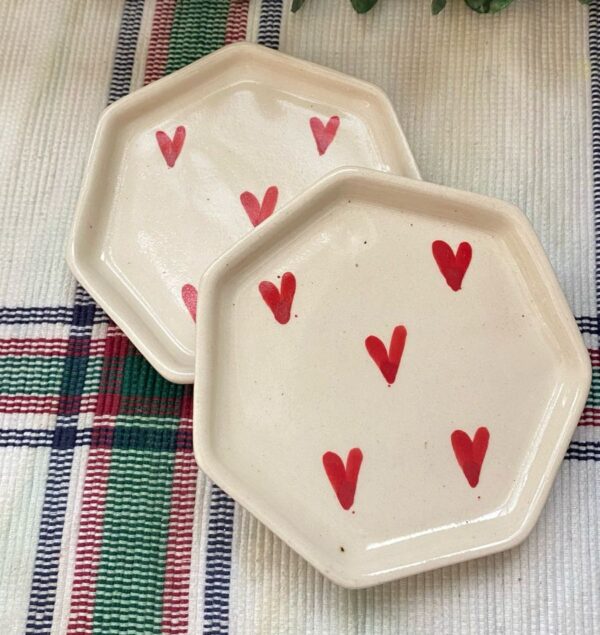 Cookie Plate- Little Hearts
