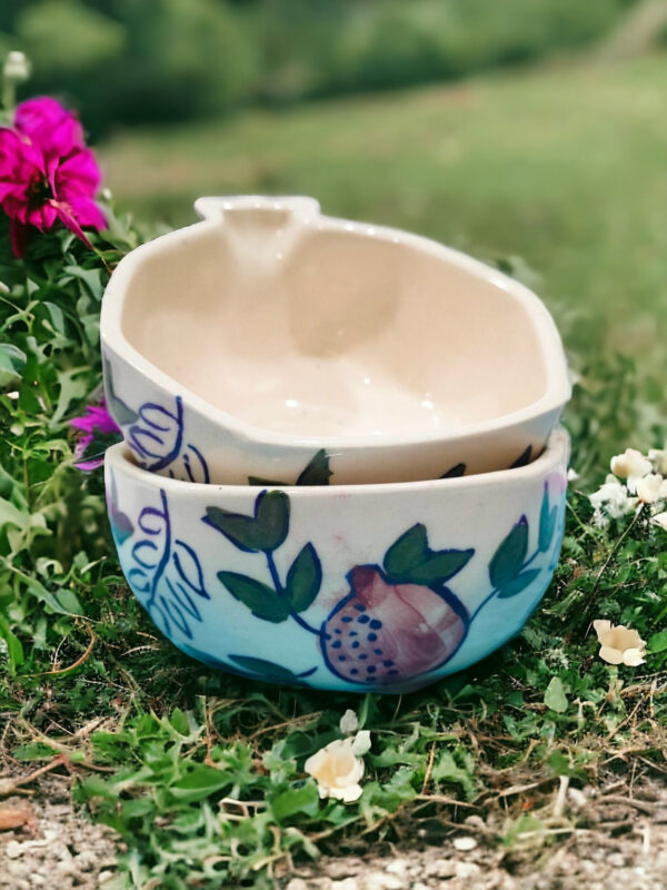Mauve Fruit Bowl | Set of 2 - Image 2