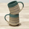 Chevron Teal Mug - Image 3
