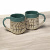 Chevron Teal Mug - Image 2