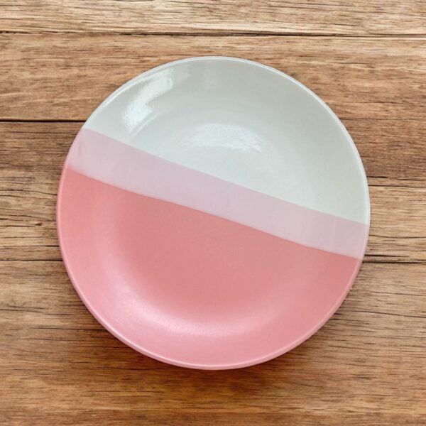 Ombre Pink Plate and Bowl Set - Image 4