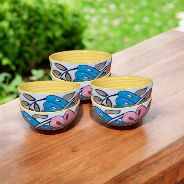 Spring Delight Dessert Bowls Set of 7 - Image 4