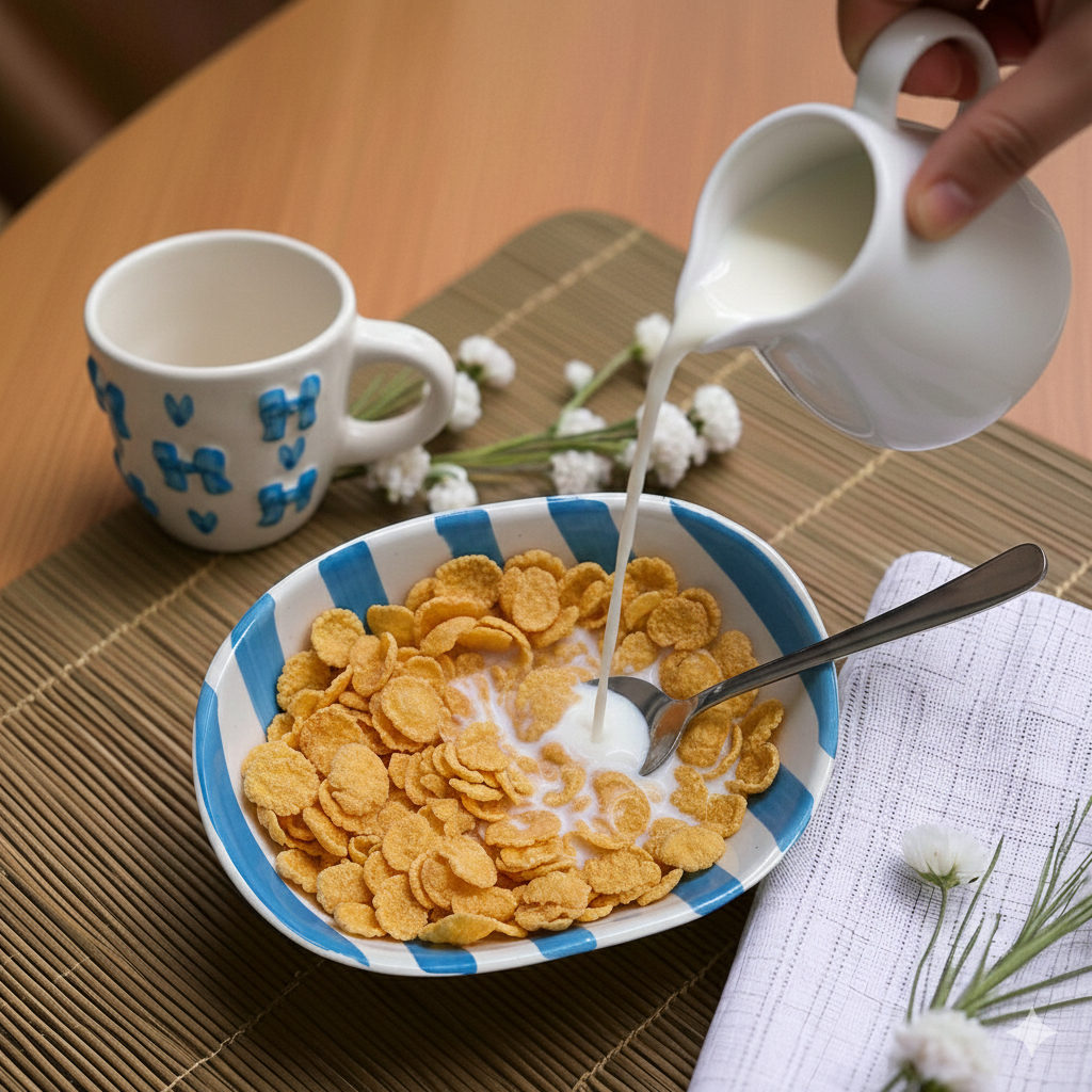 Blue Stripes Bowl - Image 2