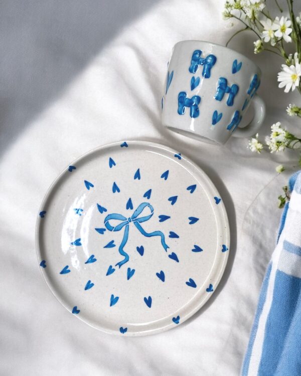 Bowtiful Blue Breakfast Set - Image 2