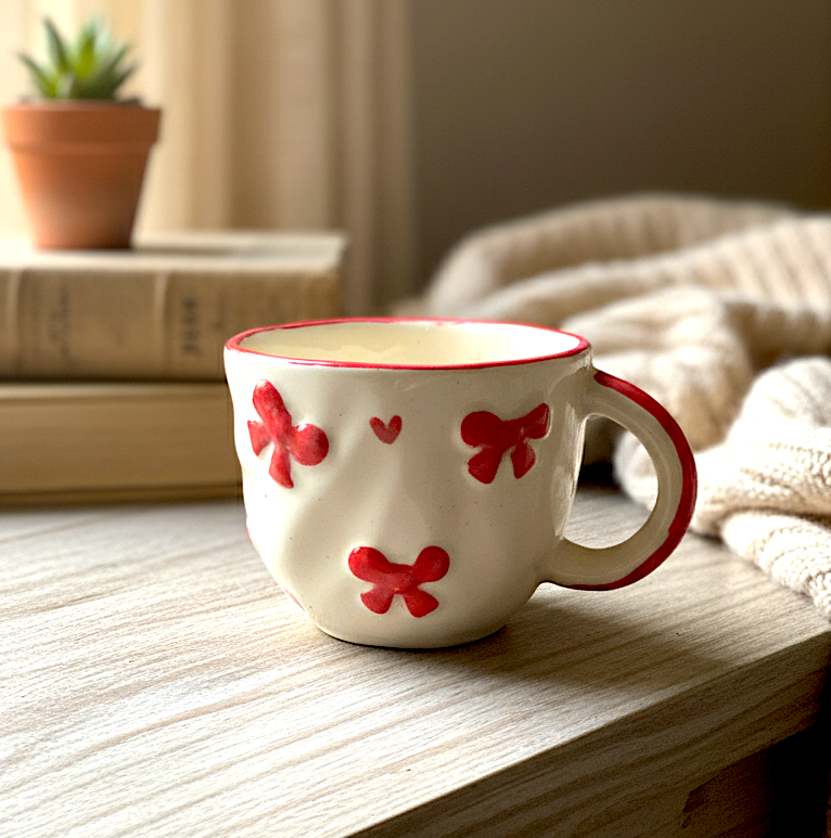 Red Bow Mug - Image 2